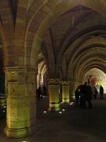 Reims, Cathedrale, Palais de Tau, Salle voutee (02)